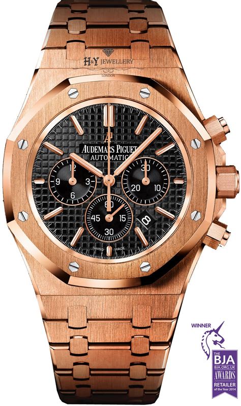 audemars piguet royal oak rose gold automatic price|Audemars Piguet rose gold chronograph.